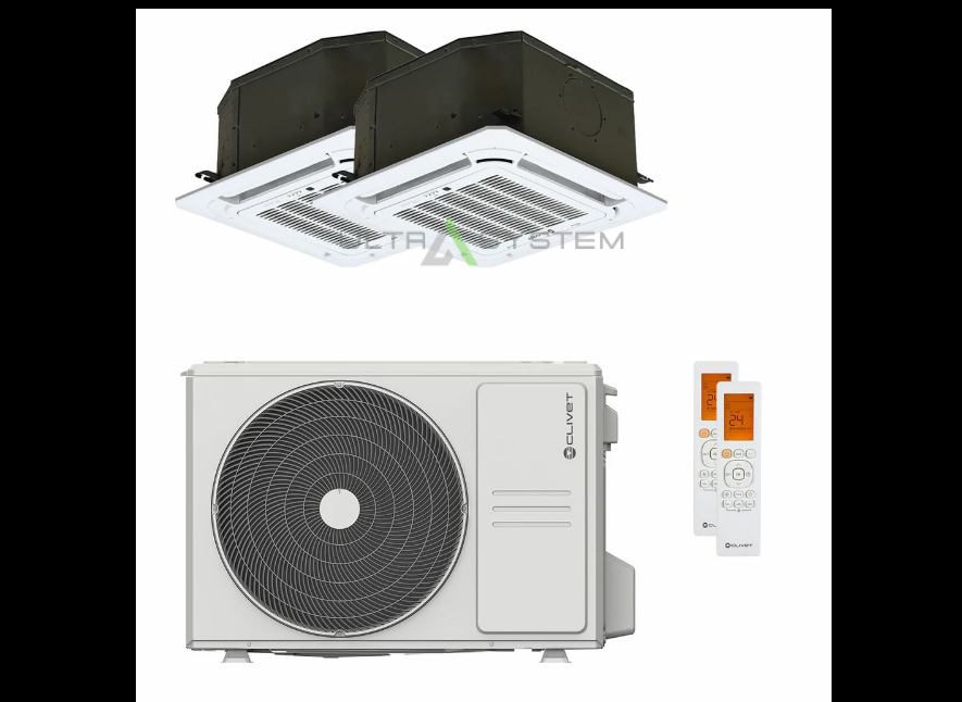 Box 2 kazetni klima uređaj / 10,5 kw / do 105 m2 / trofazni