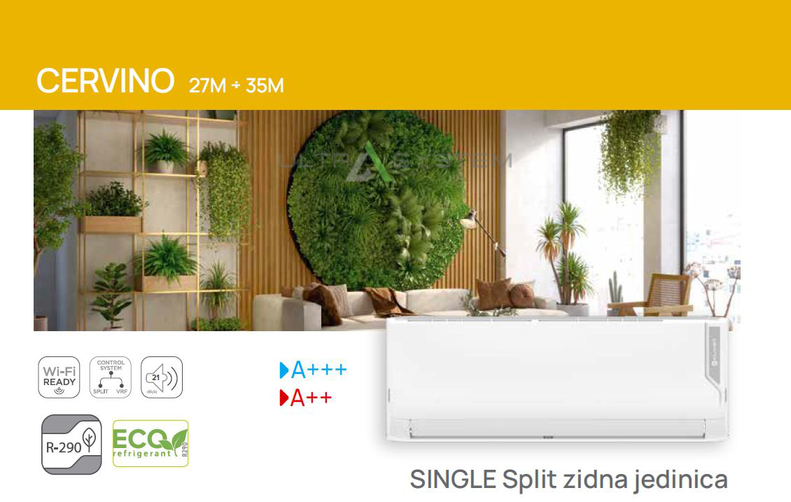 Cervino klima uređaj / 2,7 kw / do 30 m2