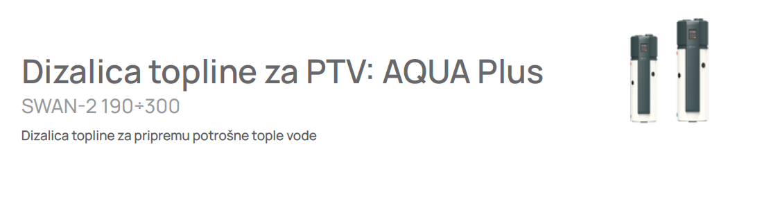 Dizalice topline za toplu vodu